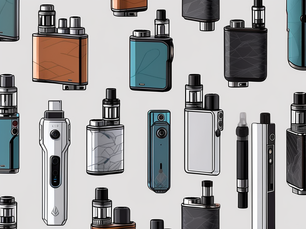 Various types of vaping devices