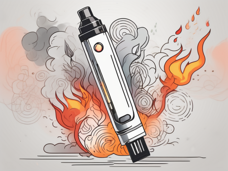 why do vapes burn